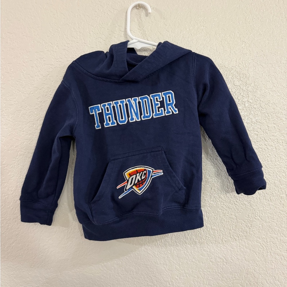 NBA OKC Thunder Kids Hoodie - Dark Blue